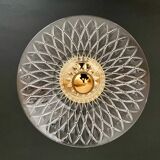 Vintage lampshade in chiseled glass