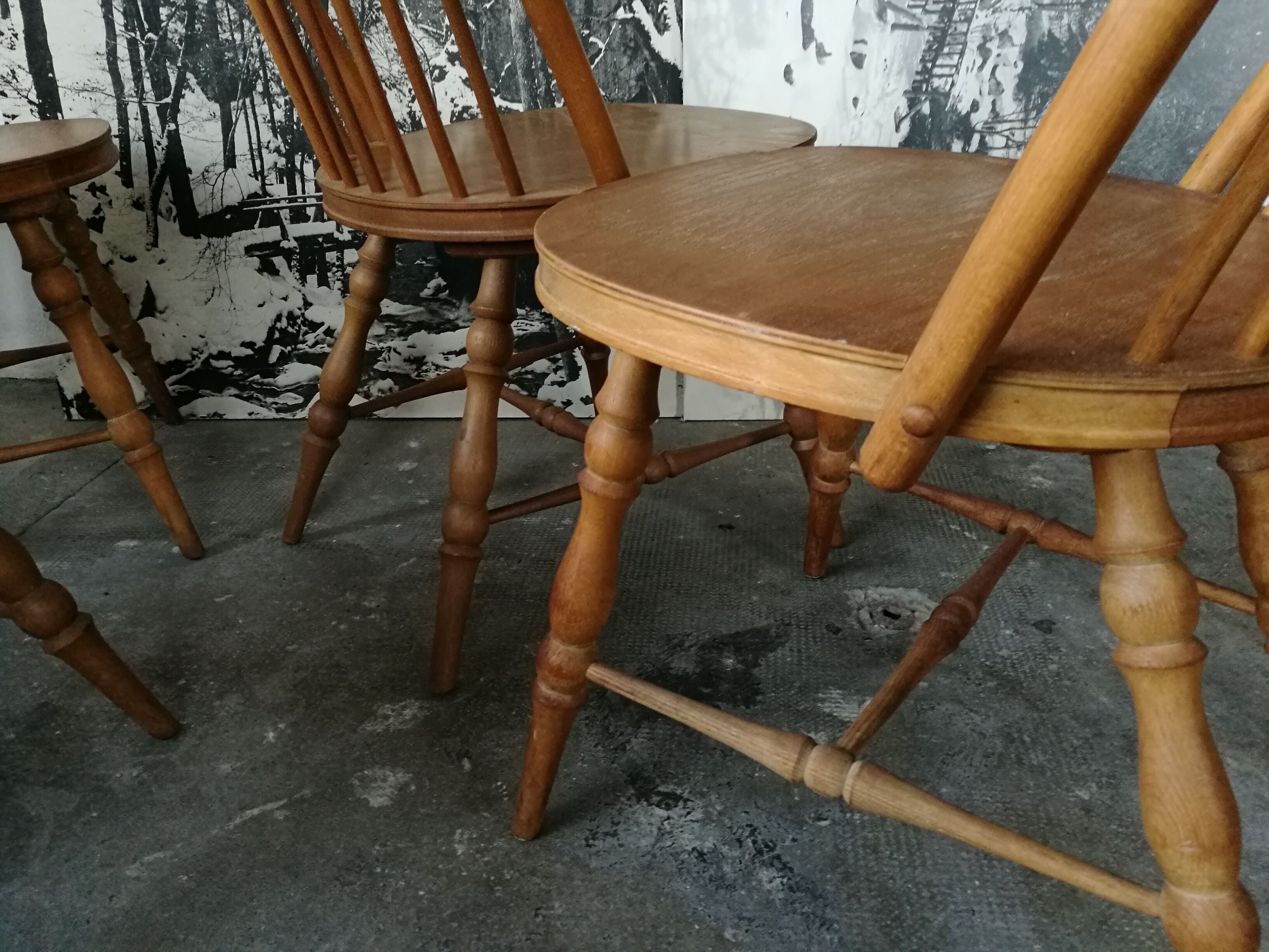 Set of 4  bar chairs