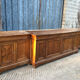 Buffet enfilade boiserie Louis Philippe en cerisier