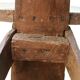 Regionalist wooden tripod chair