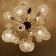 Large vintage pendant light, 70s