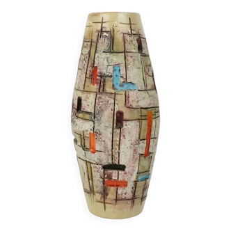 Grand vase italien du milieu du siècle nuovo rinascimento décor pompei