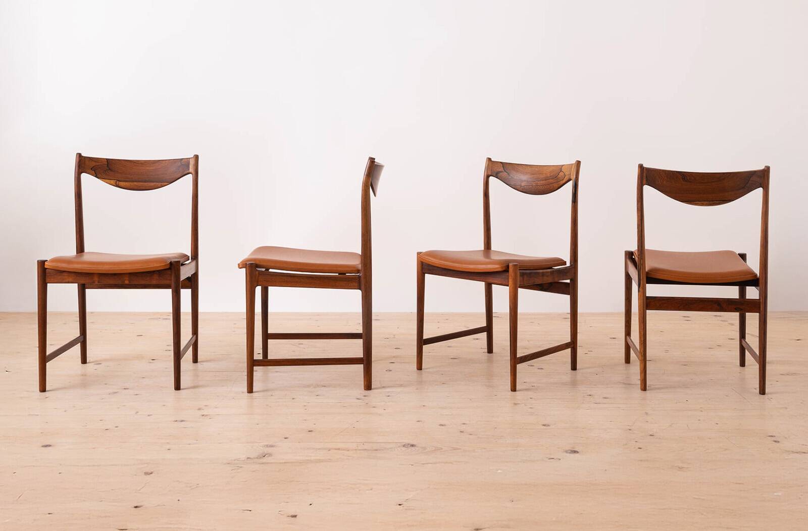 Torbjørn Afdal Darby Dining Set with Six Chairs & Extendable Table, 1960s