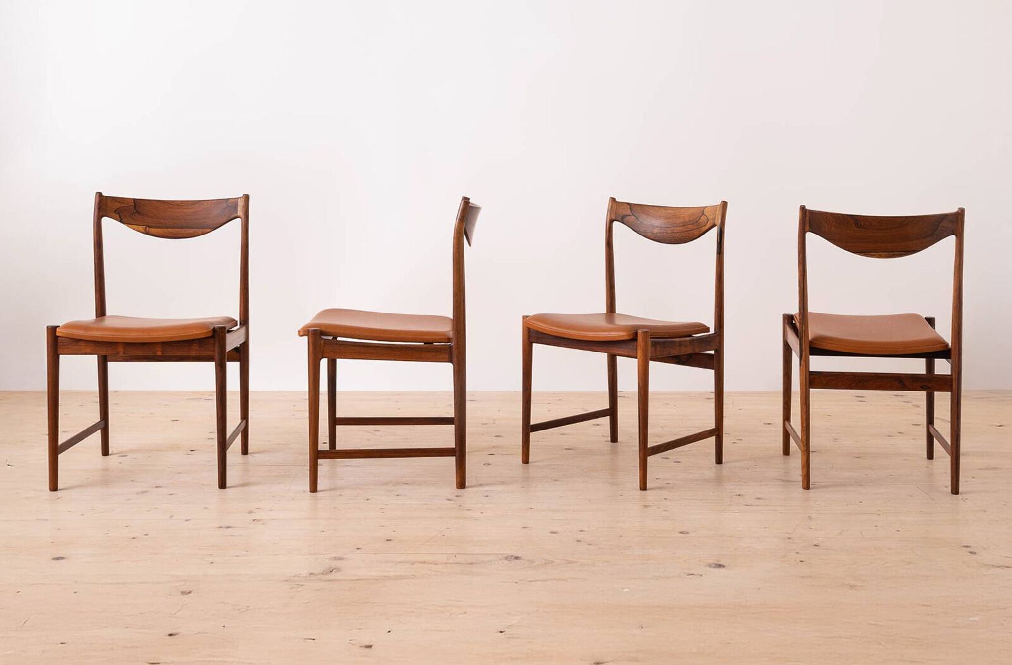 Torbjørn Afdal Darby Dining Set with Six Chairs & Extendable Table, 1960s