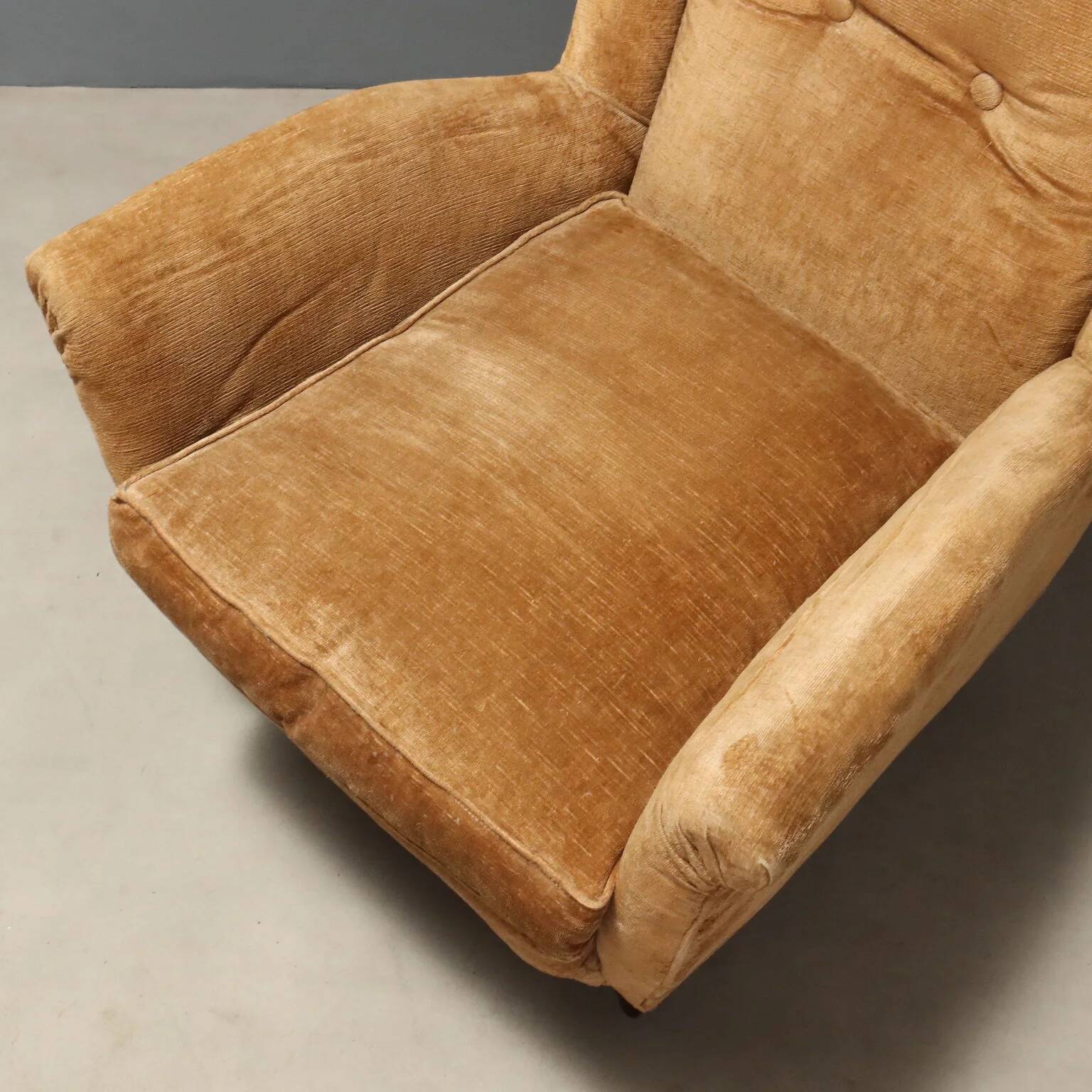 Paire de fauteuils bergère des années 1950
