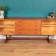 Vintage Teak Vanson Sideboard, British 1970s By Peter Haywood