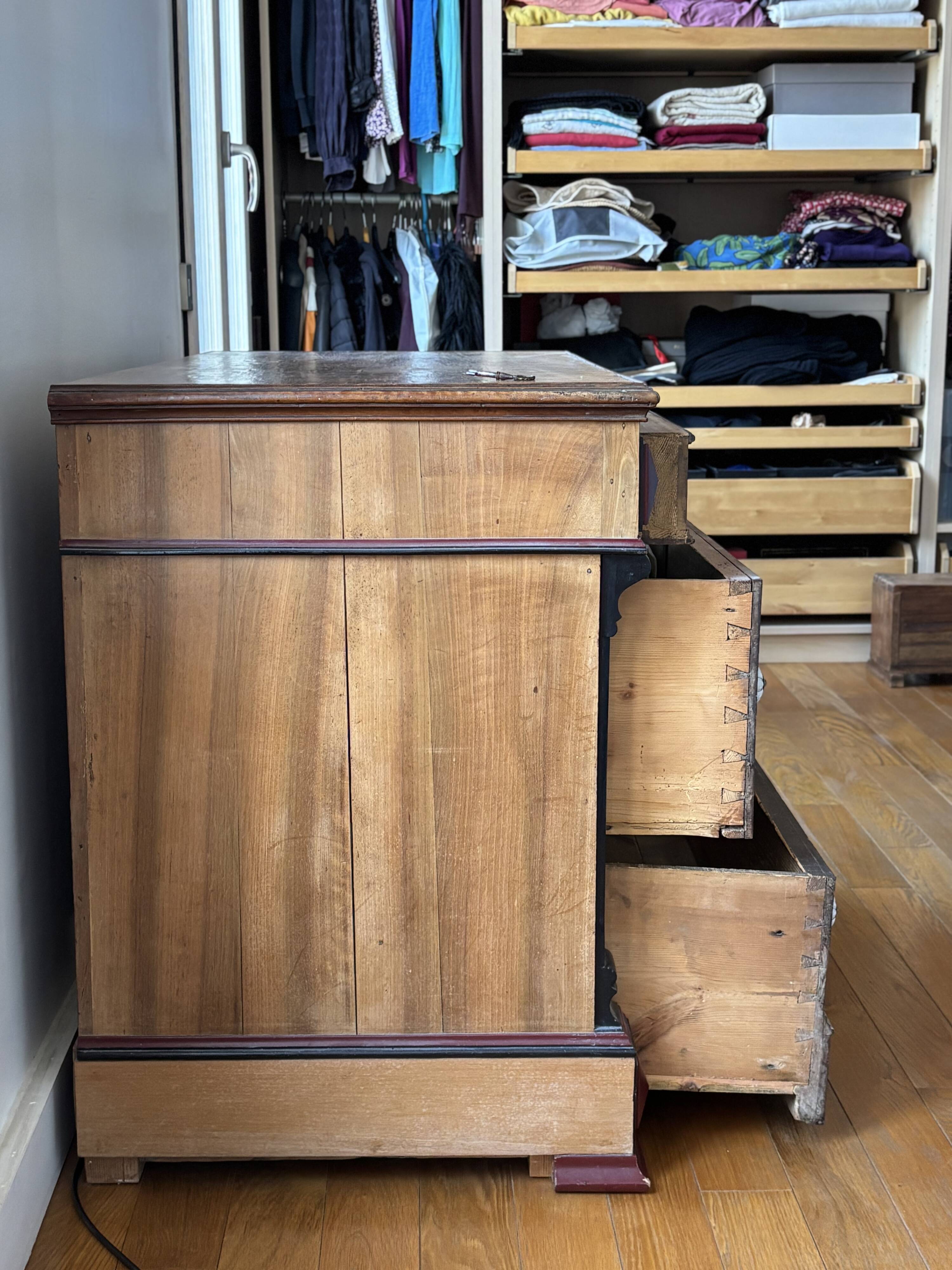 Louis Philippe style chest of drawers
