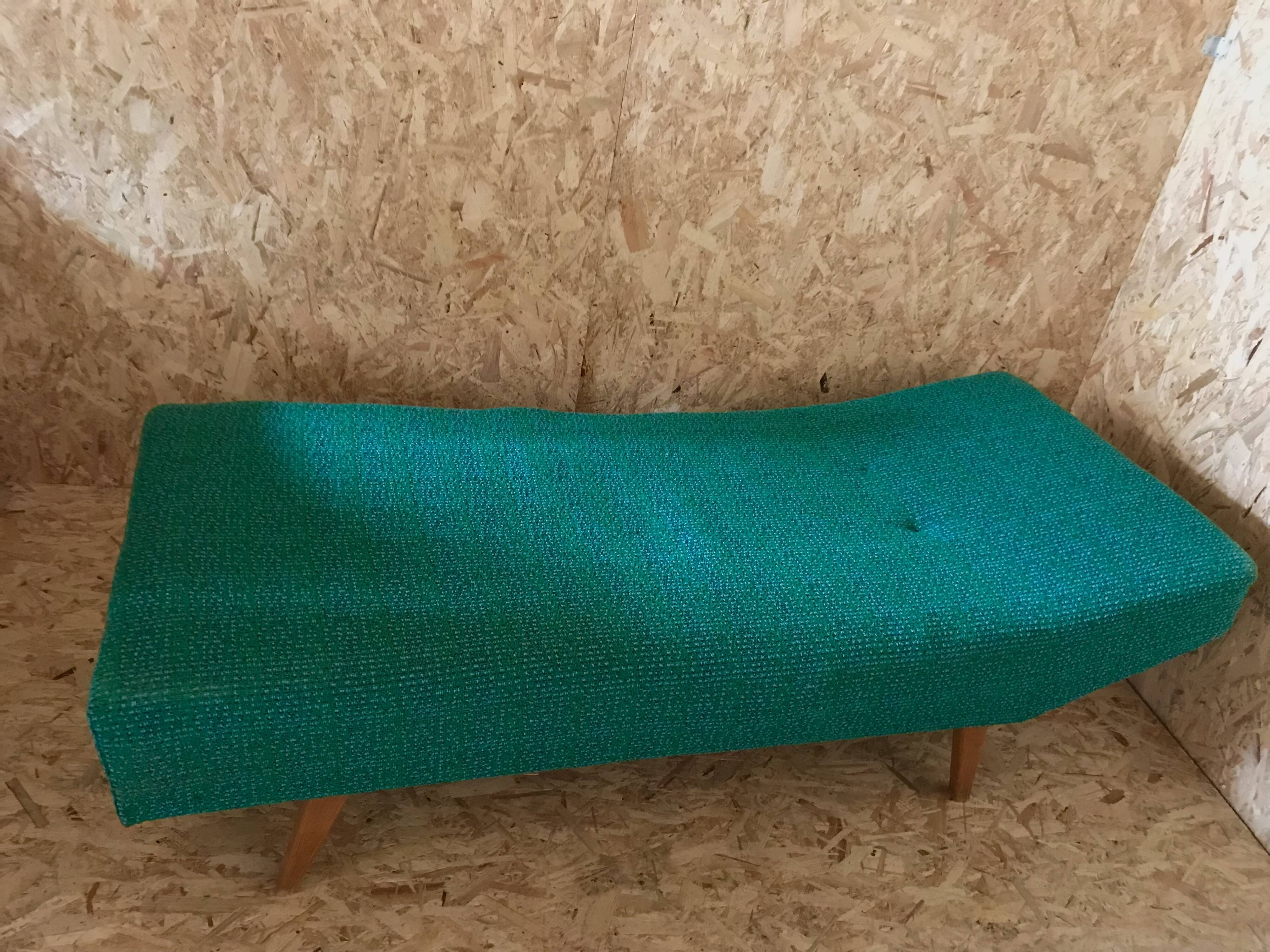 Vintage 1980s daybed chaise longue