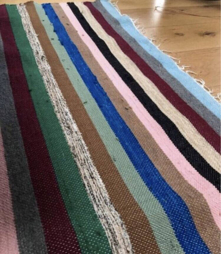 Large kilim rug
