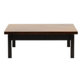 Wengé wood coffee table, 1960s The Netherlands.