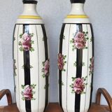 Pair of Large Art Deco Vases