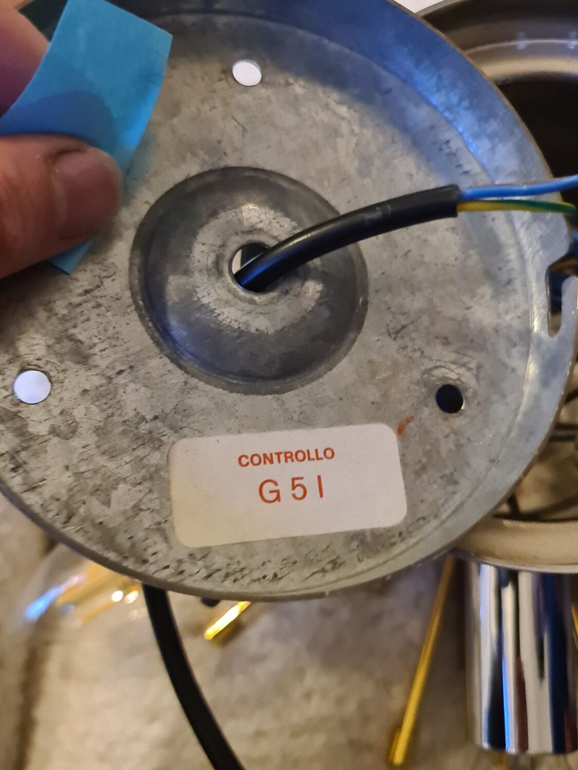 Ceiling lamp, wall lamp, chandelier sun, star, Italy vintage 1960