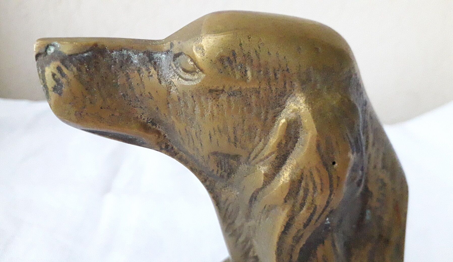 Pair of dog bookends