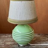 Opaline bedside lamp
