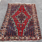 Tapis ancien en laine fait main Mazlagan Iran 194 cm