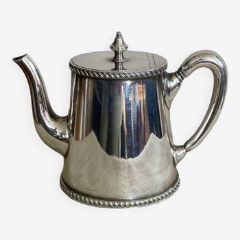 Small hallmarked silver metal teapot made in England ELKINGTON PLATE