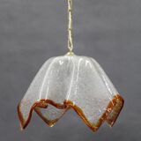 1980s Large Murano Glass Pendant Light, Italy