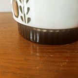 Teapot, Boch walnut tiled coffee maker