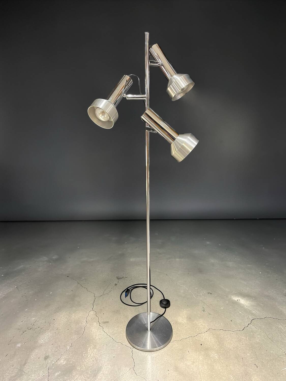 1970s three-spot floor lamp