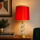 Vintage crystal lamp, 1970s