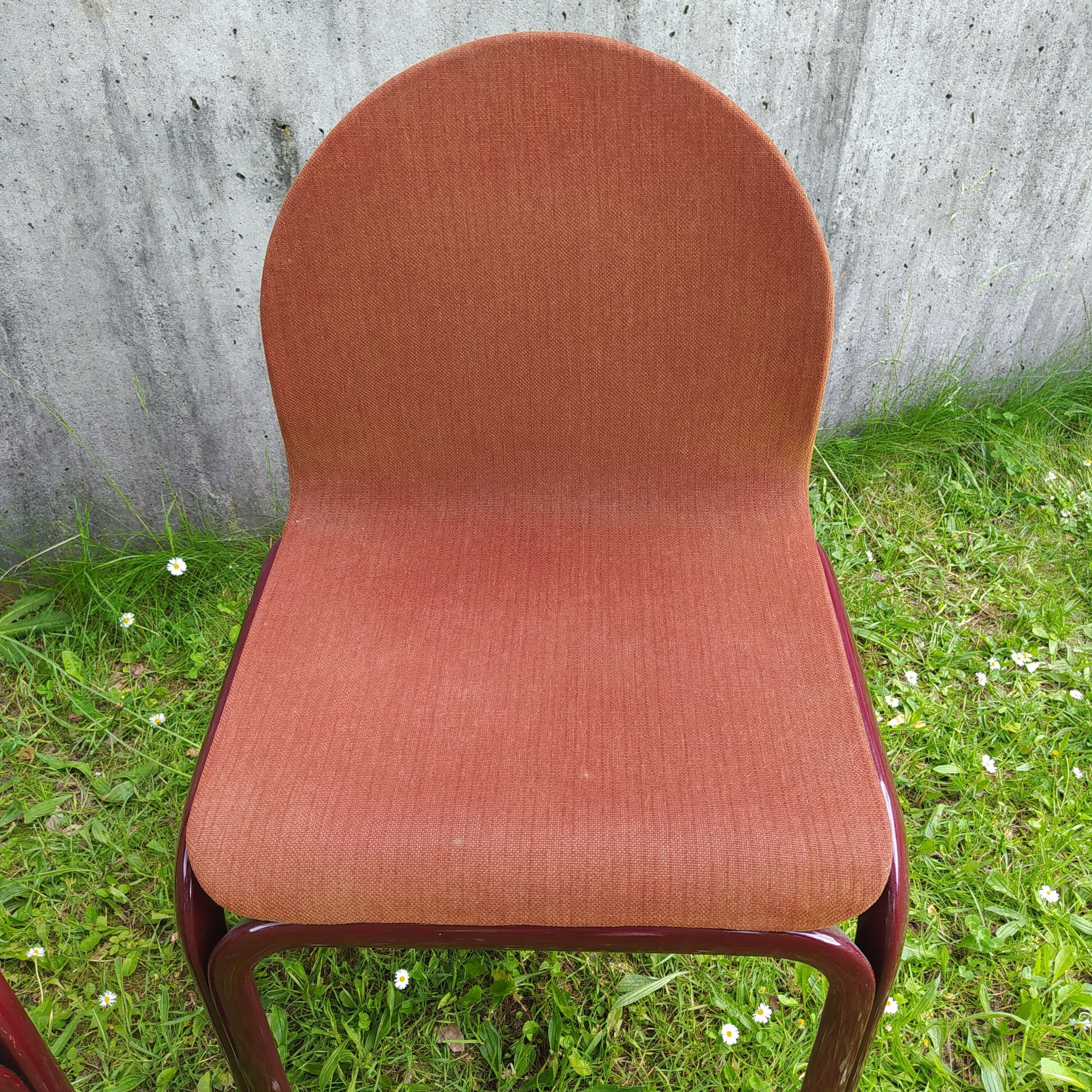 Paire de chaises Gae Aulenti pour Knoll-international