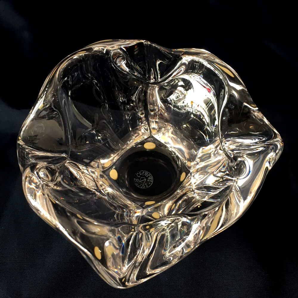New bayel crystal pocket ashtray