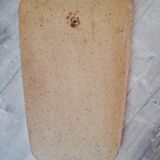 Mirror freeform asymmetrical modernist 50 60 s 57x36cm