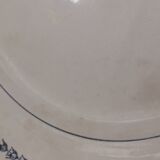 Round dish Terre de fer St Amand