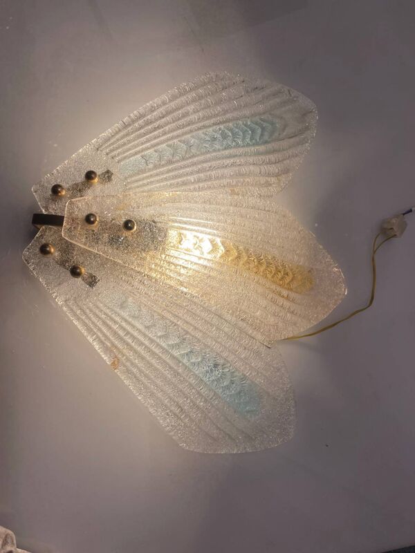 Appliques en Verre de Murano Lot de 2