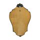 Vintage Gold Mirror Baroque Style Classic Crested Mirror 61cm