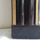 Old wood and stucco art deco mirror 100x155cm