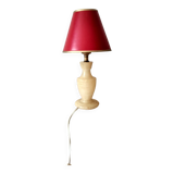 Old marbled stone lamp base