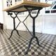Ancienne table de bistrot