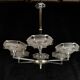 Ezan art deco chandelier