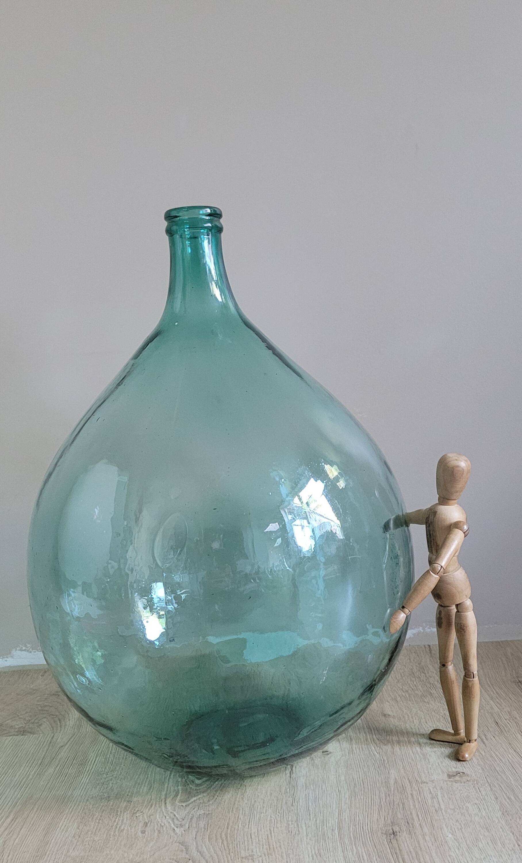 30L blue demijohn