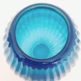 Vase en verre turquoise ancien