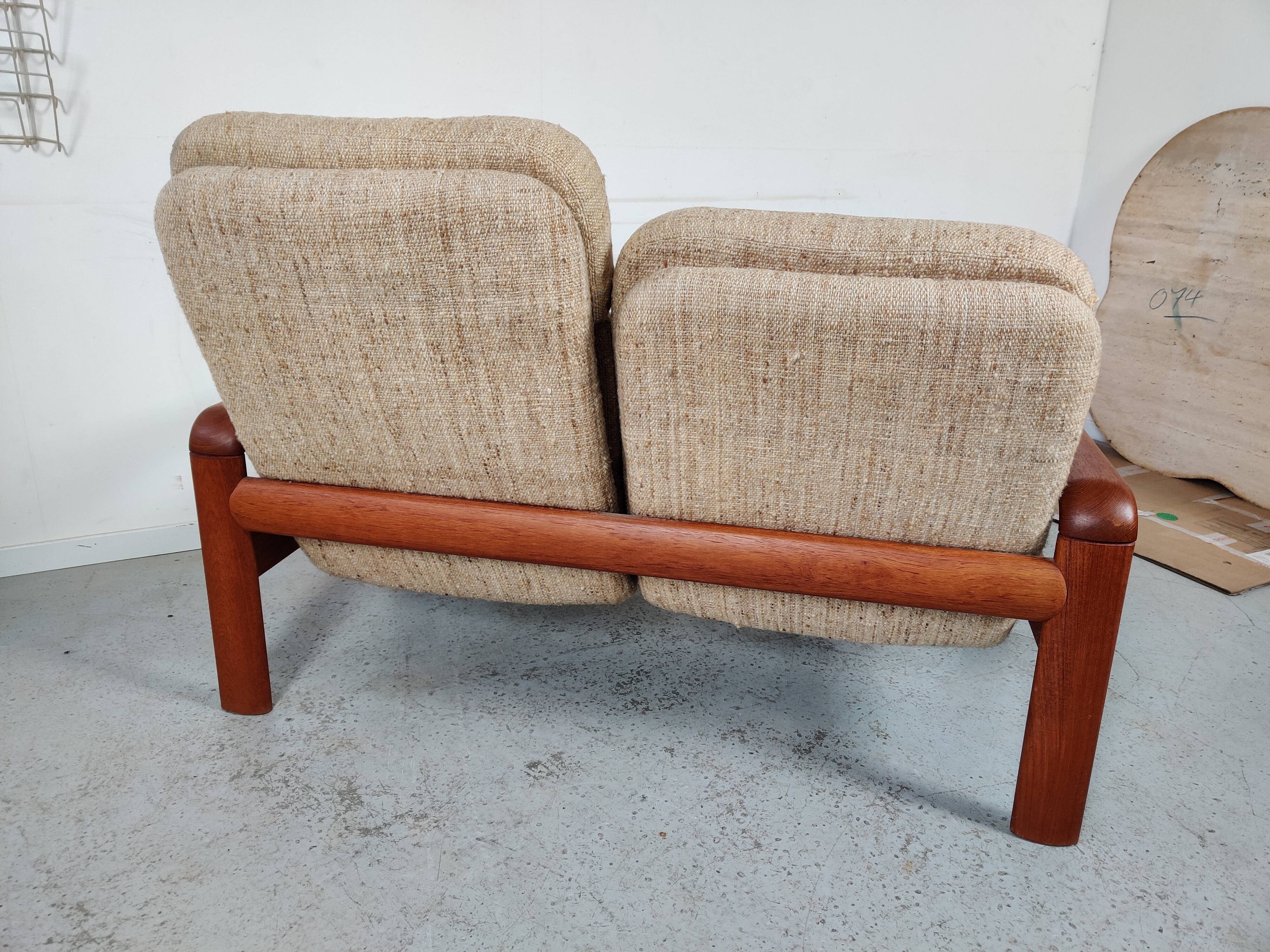 Scandinavian teak sofa Dyrlund , 60s/70s