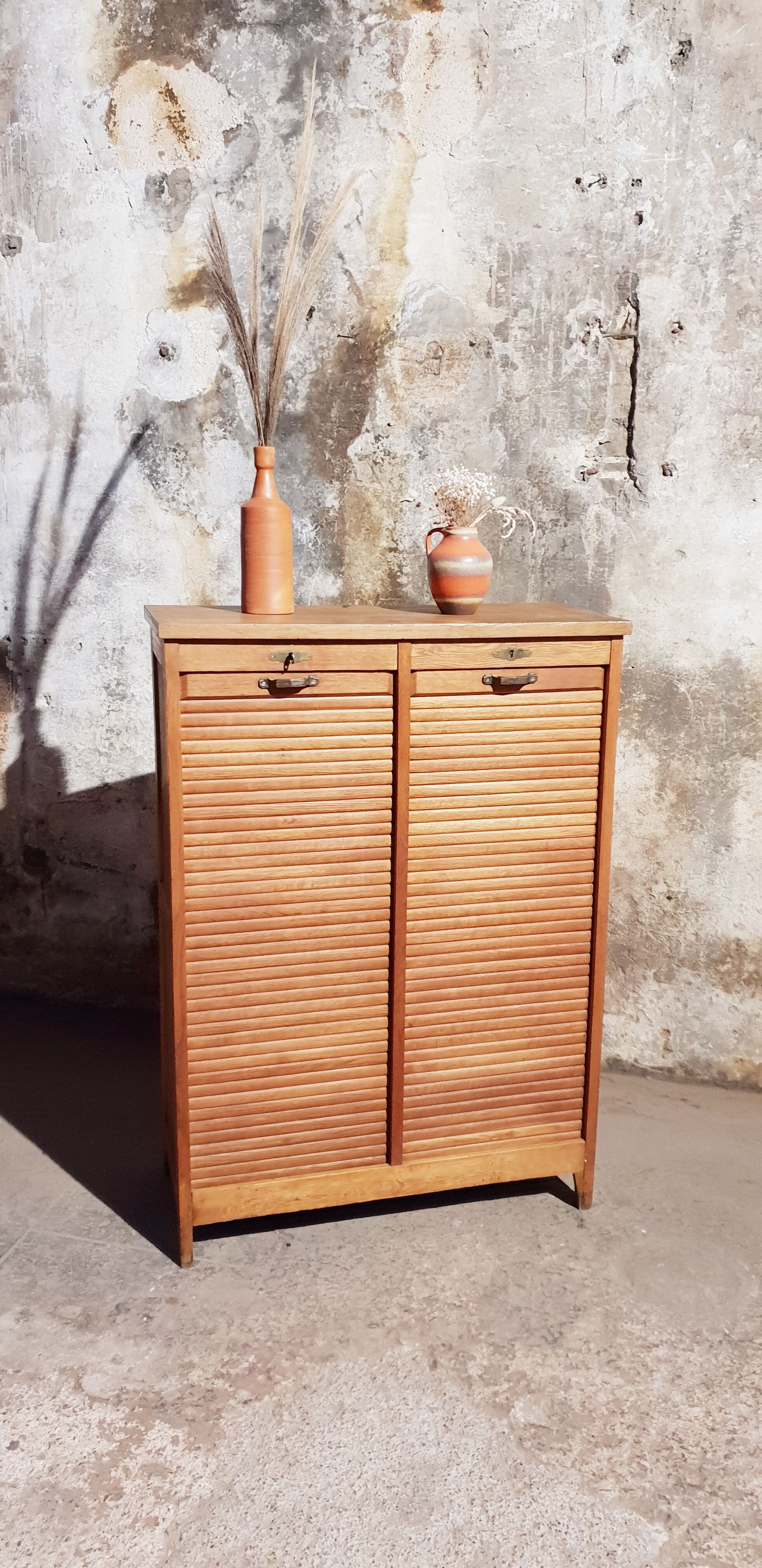 Double curtain binder