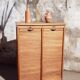 Double curtain binder