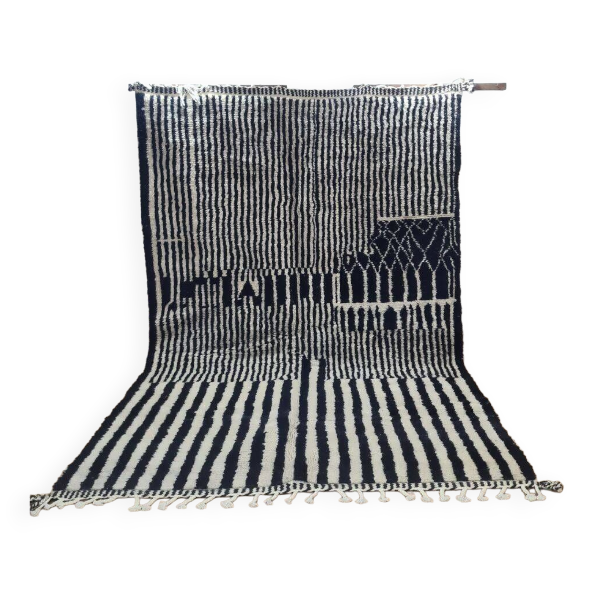 Handmade Berber wool rug 300X200 cm