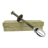 Sugar tongs in its case