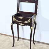 Middle Display Table in Stained Mahogany, Louis XV style, Napoleon III period – Mid-19th century