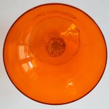 Coupe en verre vintage 1970