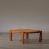 Solid pine coffee table circa 1980