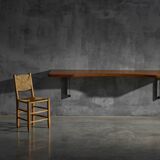 Wall-mounted desk by Charlotte Perriand, France, 1950s