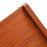 Vintage Scandinavian Teak Sideboard with Tile-Front Drawers, 1960s