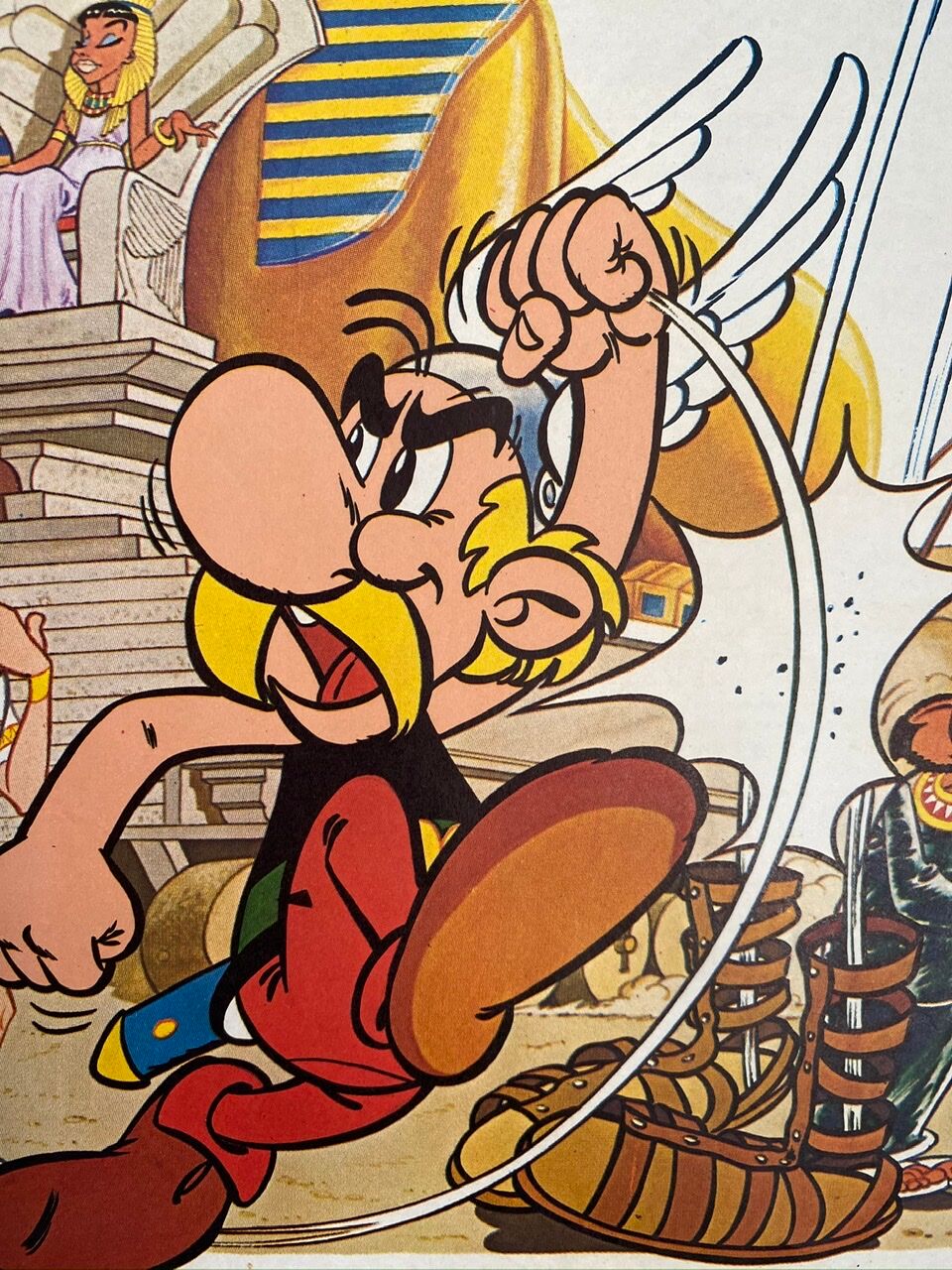 Affiche originale du film Astérix et Cleopatre année 1968