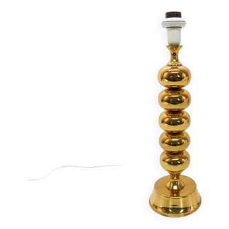ENCO 1960 Scandinavian gilded brass ball lamp base
