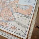 Printed in 1902, map of Caen.