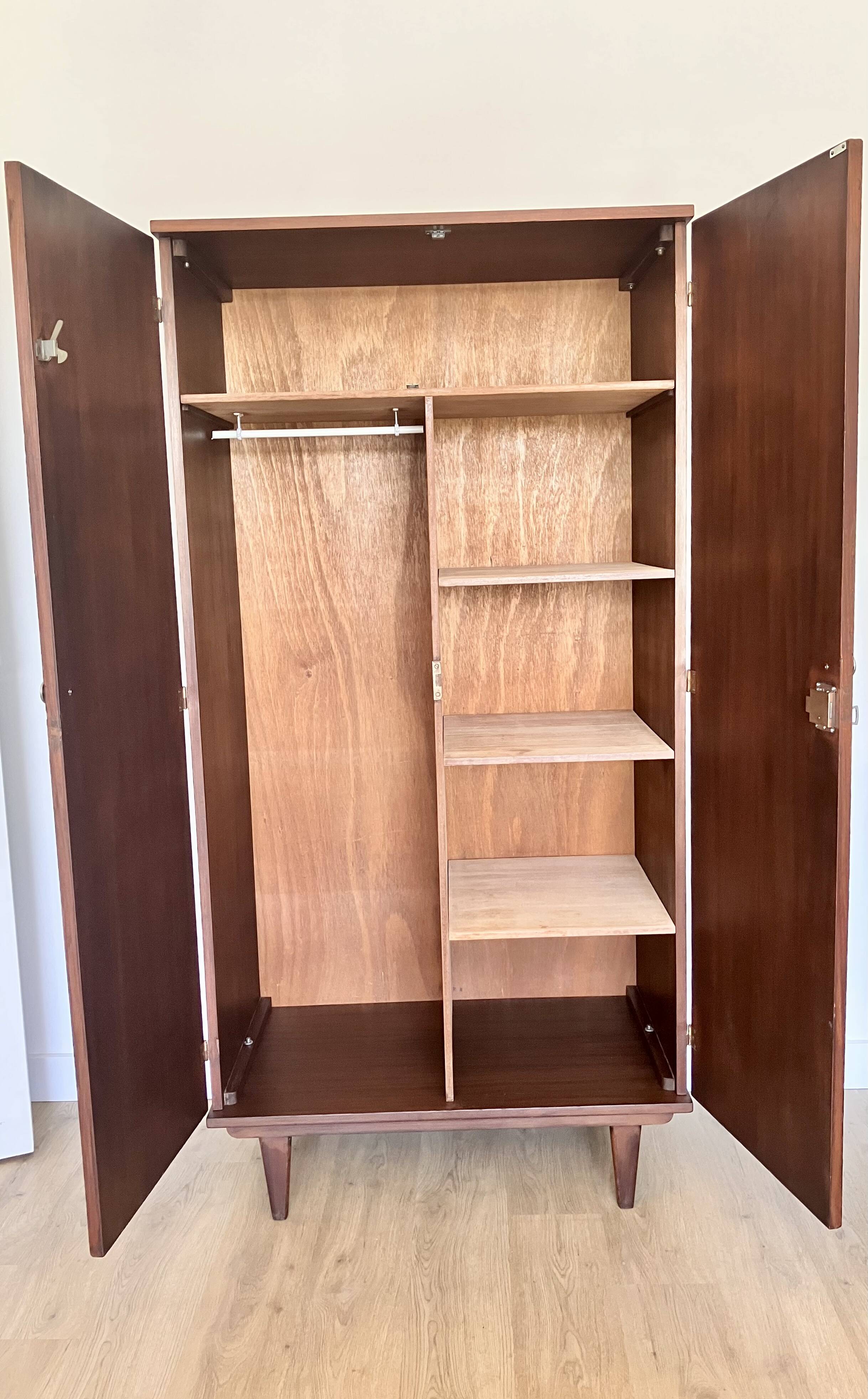 60s tapered leg wardrobe